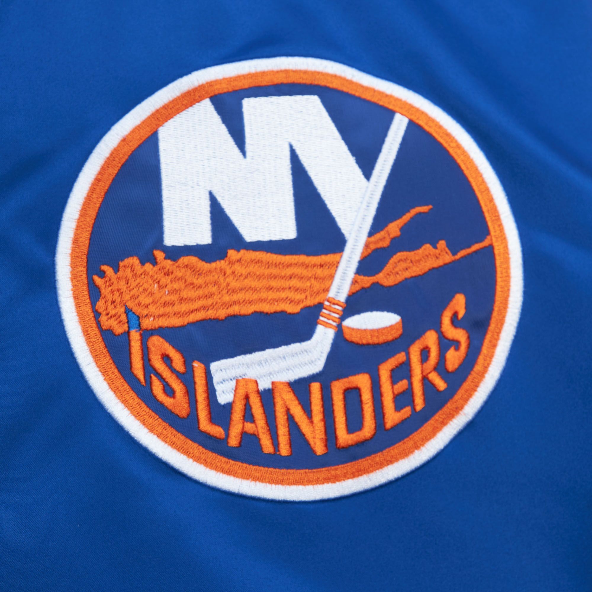 New York Islanders Blue Varsity Jacket Max Jackets