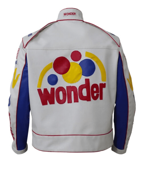 Talladega Nights Ricky Bobby Wonder Bread Leather Jacket