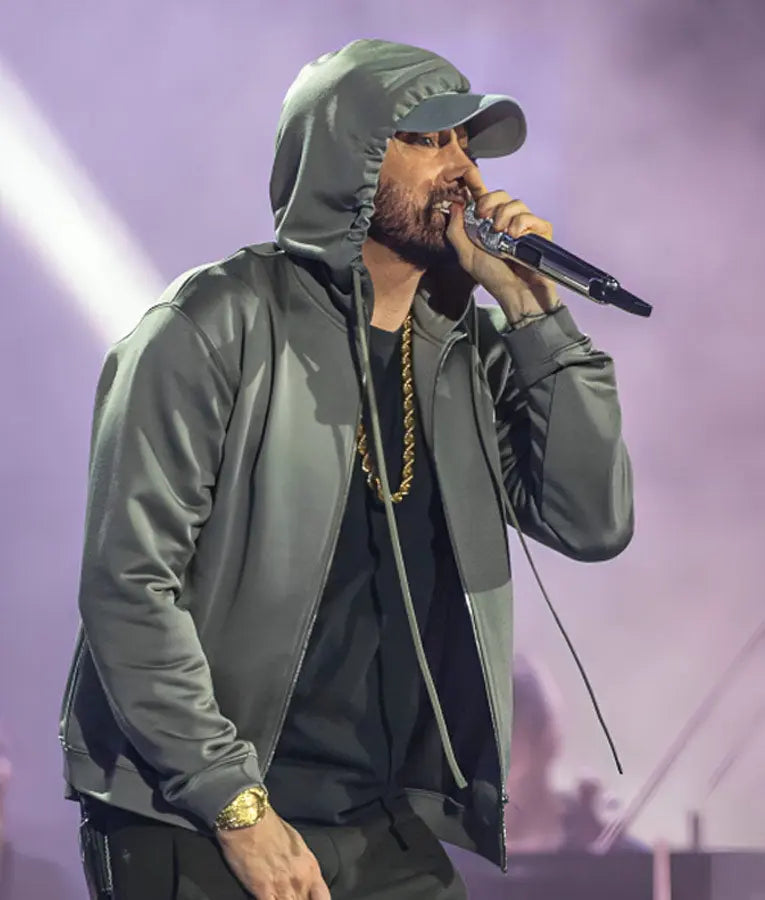 Darkness Eminem Grey Hoodie