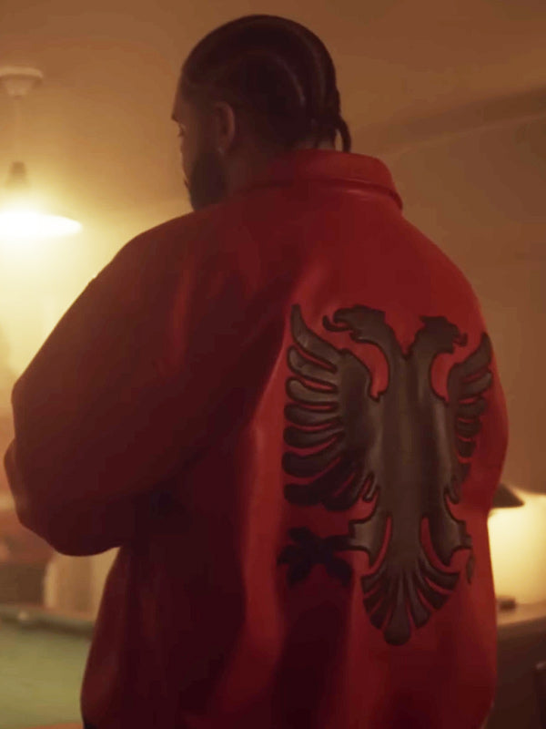 Polar Opposites Drake Albanian Flag Jacket Max Jackets