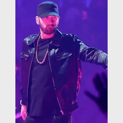 Eminem MTV Awards Black Jacket Max Jackets