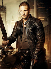 Man with No Past 2025 Adam Woodward Leather Jacket Max Jackets