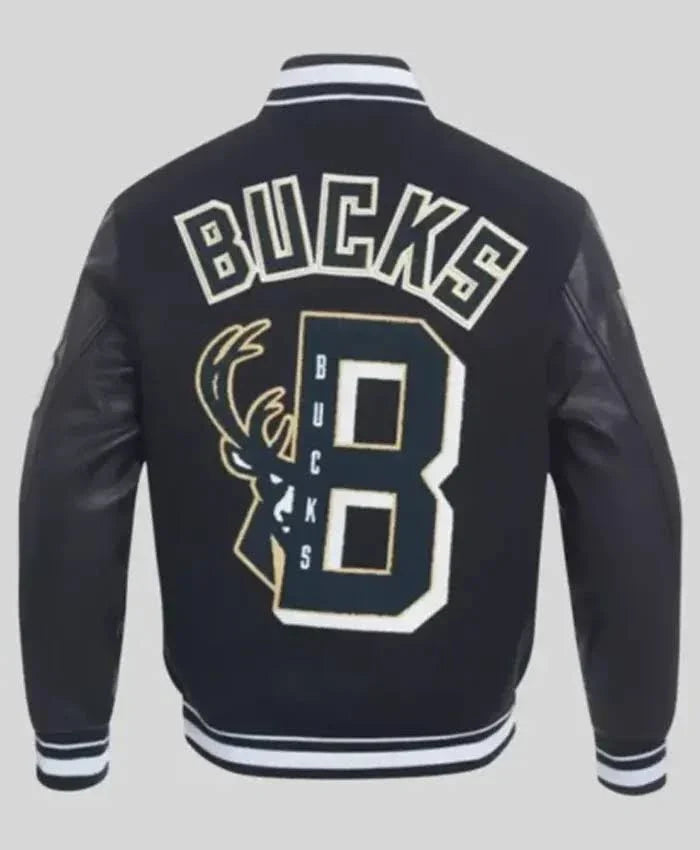 Milwaukee Bucks Mashup Varsity Jacket