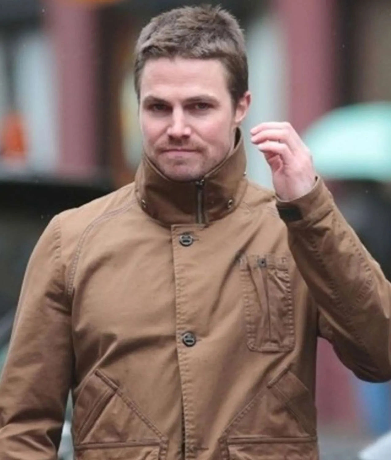 Arrow Season 2 Oliver Queen Brown Jacket Max Jackets