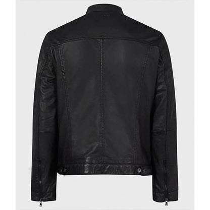 Days of Our Lives Stephen Nichols Black Leather Jacket