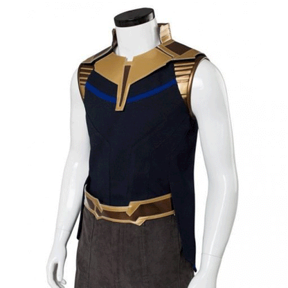 Avengers Infinity War Thanos Blue Vest