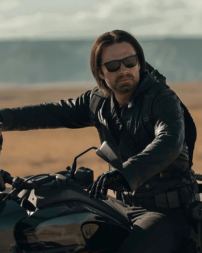 Bucky Barnes Thunderbolts 2025 Leather Jacket Max Jackets