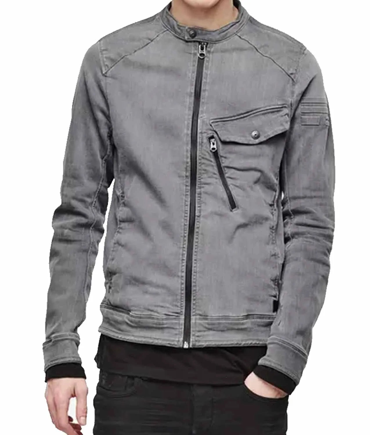 13 Reasons Why Christian Navarro Grey Jacket Max Jackets