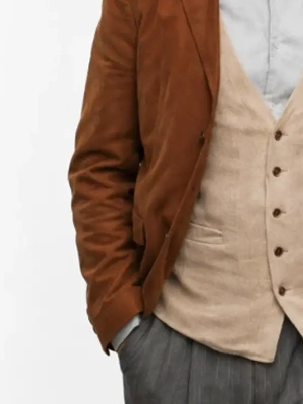 Berlin Tristan Ulloa Brown Blazer