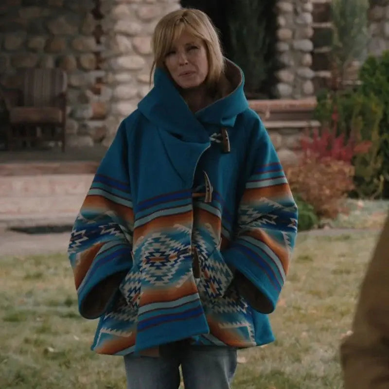 Yellowstone Beth Dutton Blue Coat