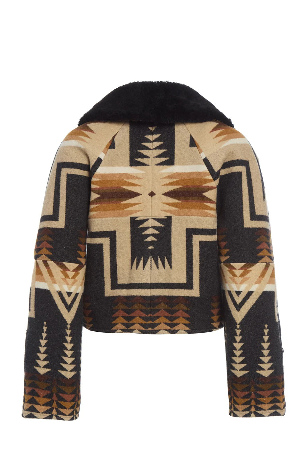 Dutton Ranch Beth Dutton Western Wool Printed Jacket